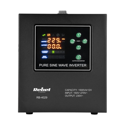 Zasilacz awaryjny do pieca CO gazowego komputera 500VA / 300W + AKUMULATOR Opti 100Ah Volt Polska Czysty sinus