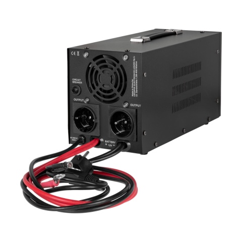 ZASILACZ AWARYJNY KEMOT UPS 700W CZYSTY SINUS + AKUMULATOR AGM 100Ah VOLT