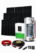 Zestaw solarny do grzania wody bojlera Green Boost Pro 5000/4005W 9x445W Panele Bifacjal